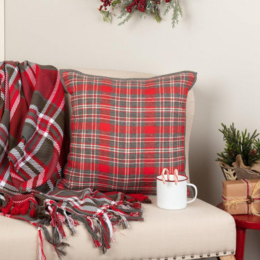 Anderson Plaid Pillow 18